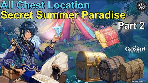 kaeya skin|Secret Summer Paradise Event Guide and Chests